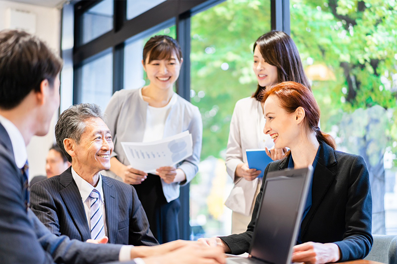 企業インタビューの画像